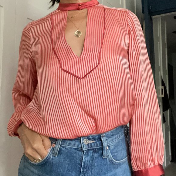 Marc by Marc Jacobs striped silk blouse - Picture 3 of 7